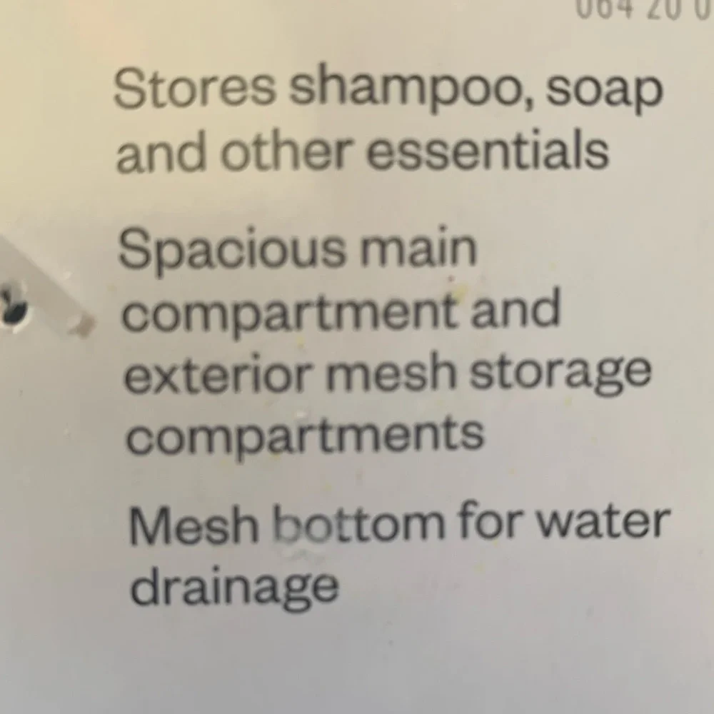 2 NWT mesh shower caddies for bath/shower